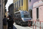 MALNATE CARABINIERI RIS DI PARMA SUL LUOGO DELL’OMICIDIO DI CARMELA FABOZZI IN VIA SANVITO PER RILIEVI