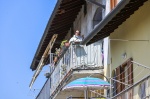 MALNATE CARABINIERI RIS DI PARMA SUL LUOGO DELL’OMICIDIO DI CARMELA FABOZZI IN VIA SANVITO PER RILIEVI