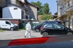 MALNATE CARABINIERI RIS DI PARMA SUL LUOGO DELL’OMICIDIO DI CARMELA FABOZZI IN VIA SANVITO PER RILIEVI