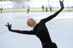 VARESE GINEVRA NEGRELLO, PATTINAGGIO ARTISTICO, MENTRE SI ALLENA AL PALAGHIACCIO ACINQUE ICE ARENA