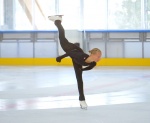 VARESE GINEVRA NEGRELLO, PATTINAGGIO ARTISTICO, MENTRE SI ALLENA AL PALAGHIACCIO ACINQUE ICE ARENA