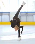 VARESE GINEVRA NEGRELLO, PATTINAGGIO ARTISTICO, MENTRE SI ALLENA AL PALAGHIACCIO ACINQUE ICE ARENA