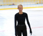 VARESE GINEVRA NEGRELLO, PATTINAGGIO ARTISTICO, MENTRE SI ALLENA AL PALAGHIACCIO ACINQUE ICE ARENA