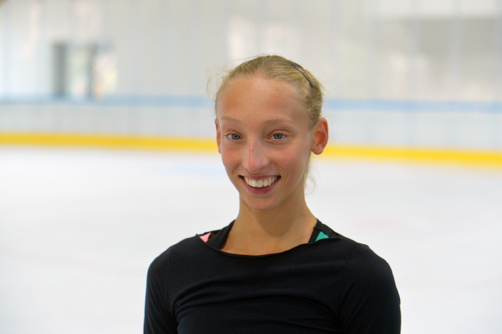 VARESE GINEVRA NEGRELLO, PATTINAGGIO ARTISTICO, MENTRE SI ALLENA AL PALAGHIACCIO ACINQUE ICE ARENA