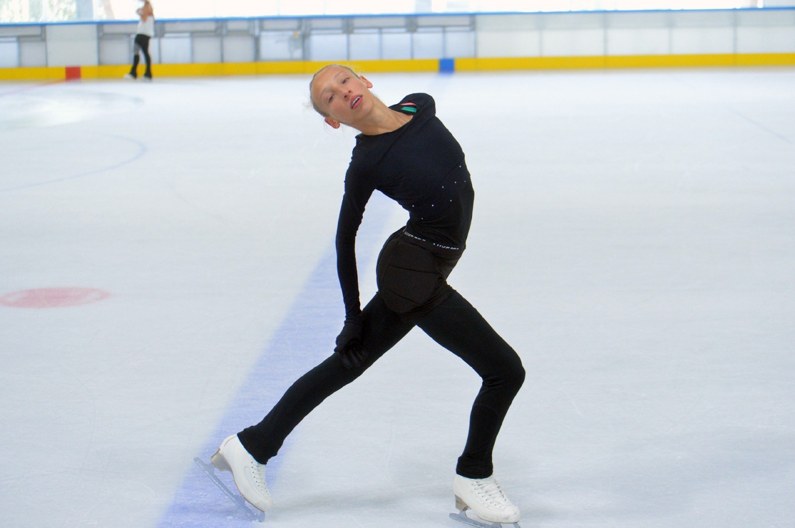 VARESE GINEVRA NEGRELLO, PATTINAGGIO ARTISTICO, MENTRE SI ALLENA AL PALAGHIACCIO ACINQUE ICE ARENA