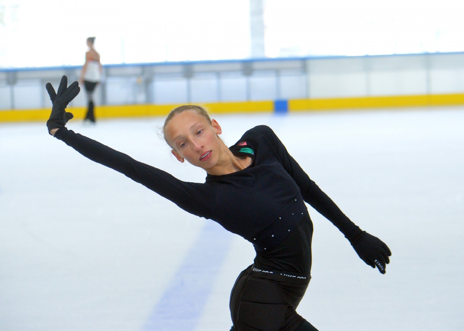 VARESE GINEVRA NEGRELLO, PATTINAGGIO ARTISTICO, MENTRE SI ALLENA AL PALAGHIACCIO ACINQUE ICE ARENA