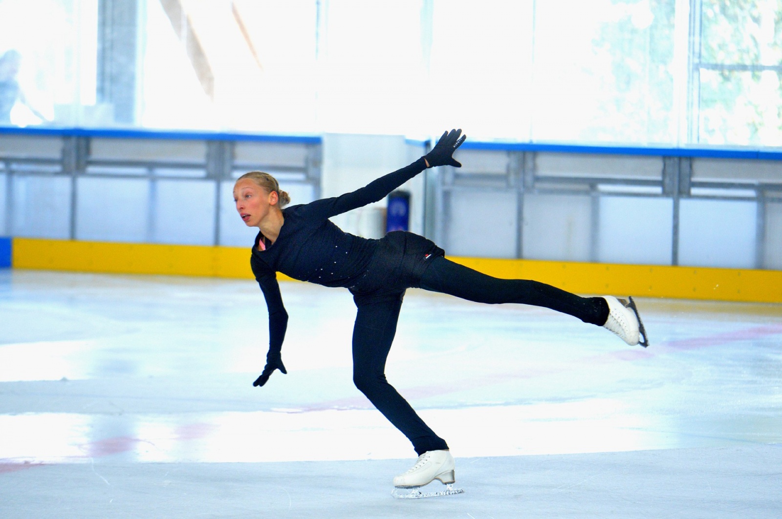 VARESE GINEVRA NEGRELLO, PATTINAGGIO ARTISTICO, MENTRE SI ALLENA AL PALAGHIACCIO ACINQUE ICE ARENA