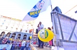 VARESE MATTEO SALVINI IN PIAZZA MONTE GRAPPA PER CAMPAGNA ELETTORALE POLITICHE 2022 CON I CANDIDATI. RISOTTATA LEGA E BIRRA