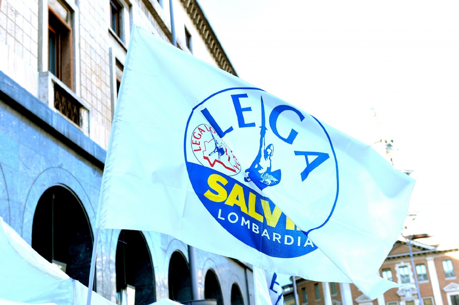 VARESE MATTEO SALVINI IN PIAZZA MONTE GRAPPA PER CAMPAGNA ELETTORALE POLITICHE 2022 CON I CANDIDATI. RISOTTATA LEGA E BIRRA