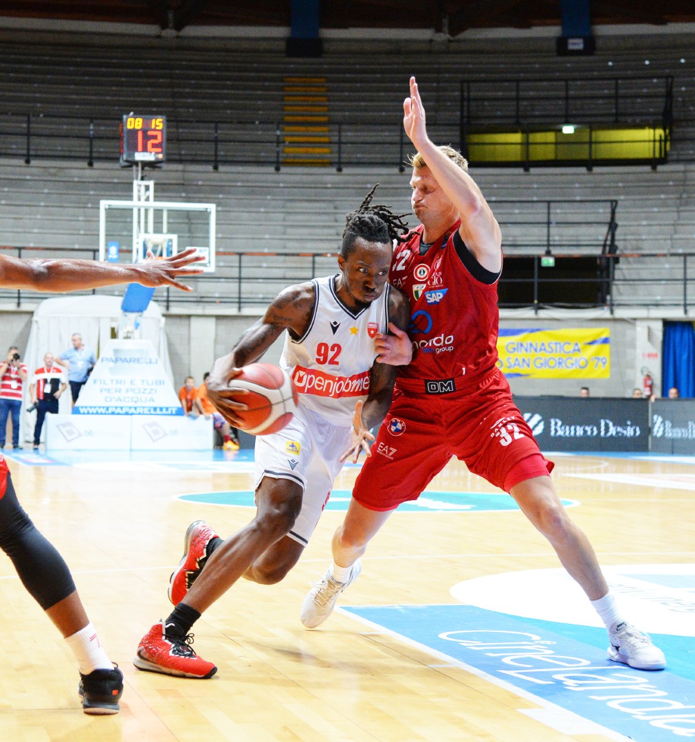 DESIO OPENJOBMETIS VARESE OLIMPIA MILANO NELLA FOTO JOHNSON