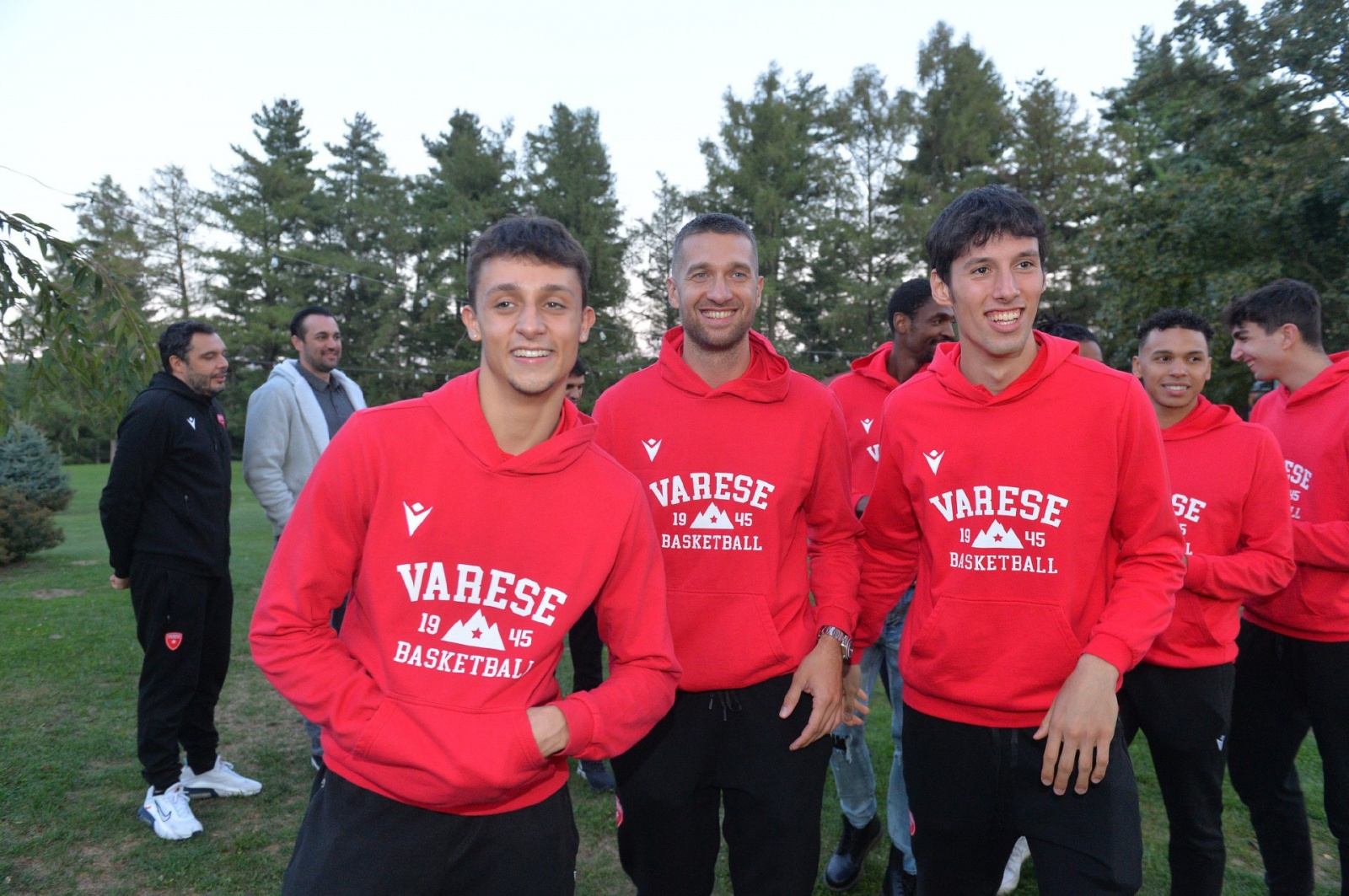 VARESE PRESENTAZIONE OPENJOBMETIS PALLACANESTRO VARESE 2022 2023 AL PANORAMA GOLF
