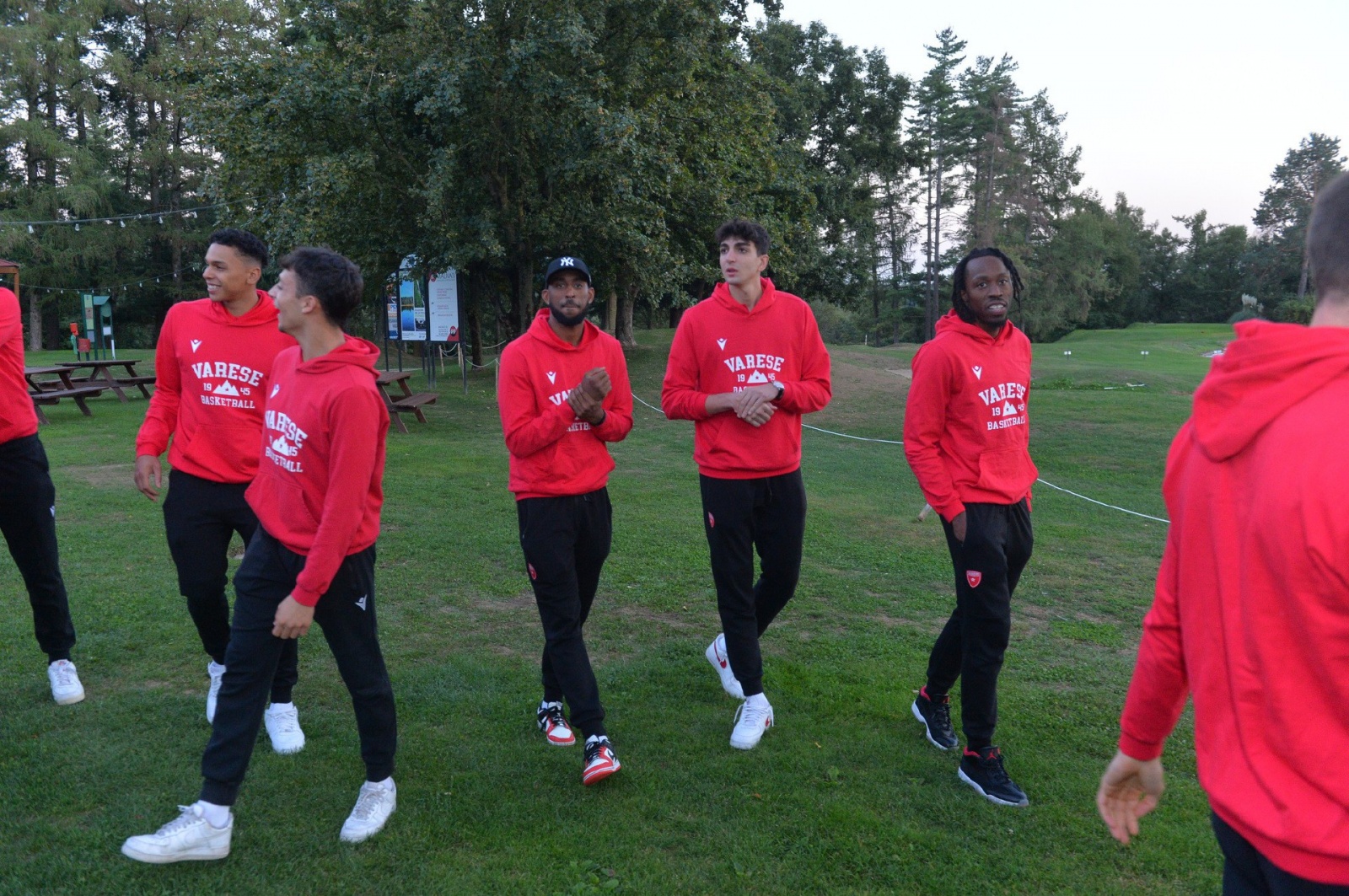VARESE PRESENTAZIONE OPENJOBMETIS PALLACANESTRO VARESE 2022 2023 AL PANORAMA GOLF