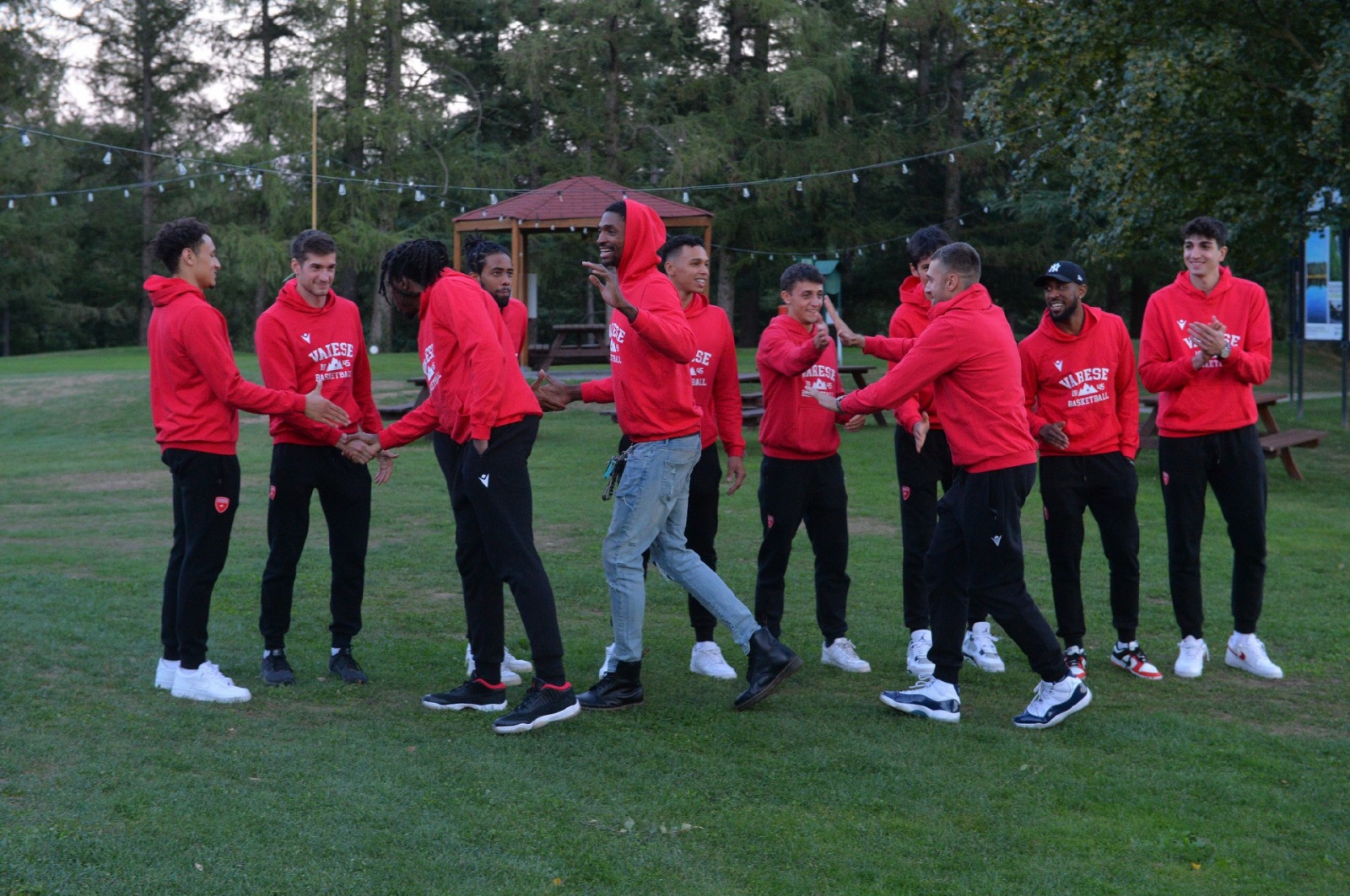 VARESE PRESENTAZIONE OPENJOBMETIS PALLACANESTRO VARESE 2022 2023 AL PANORAMA GOLF