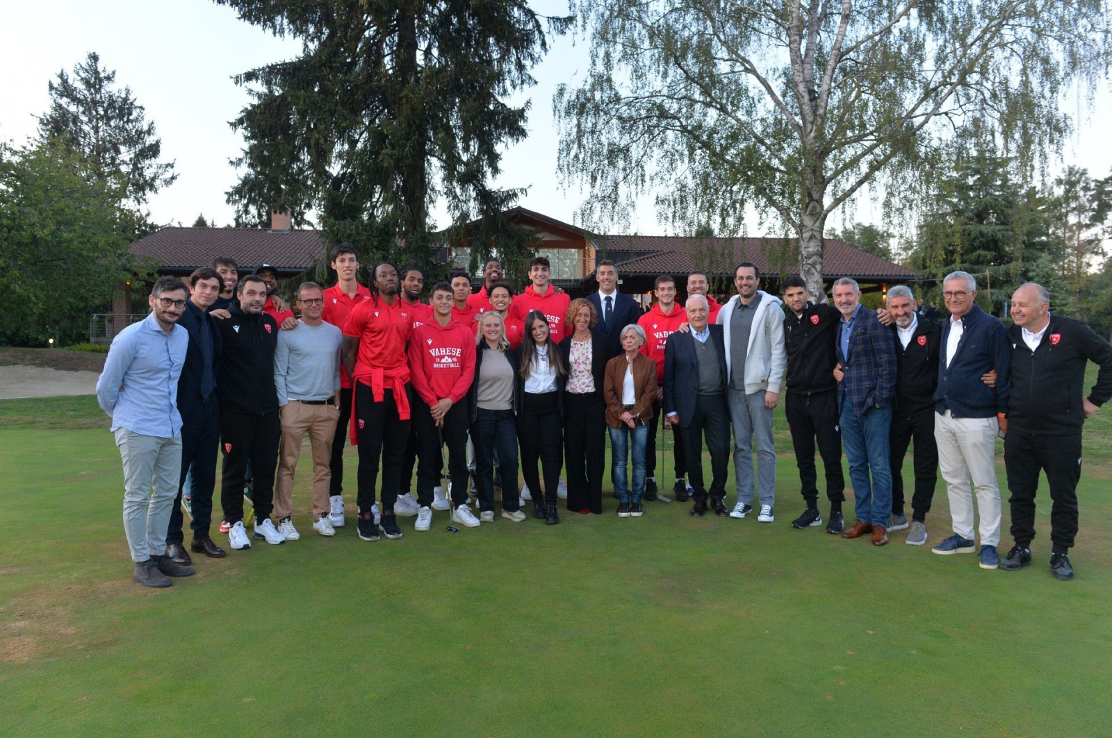 VARESE PRESENTAZIONE OPENJOBMETIS PALLACANESTRO VARESE 2022 2023 AL PANORAMA GOLF