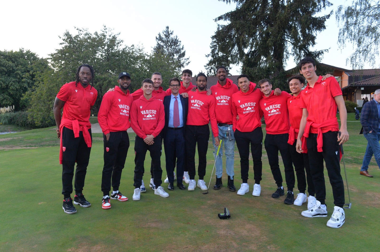 VARESE PRESENTAZIONE OPENJOBMETIS PALLACANESTRO VARESE 2022 2023 AL PANORAMA GOLF