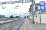 ALBIZZATE STAZIONE FERROVIARIA E ZONA BINARI DOVE EÕ STATO TRAVOLTO IL RAGAZZO LA NOTTE SCORSA