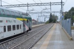 ALBIZZATE STAZIONE FERROVIARIA E ZONA BINARI DOVE EÕ STATO TRAVOLTO IL RAGAZZO LA NOTTE SCORSA