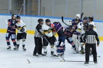 VARESE. HOCKEY. HCMV MASTINI VARESE-HC FALCONS BRIXEN BRESSANONE NELLA FOTO RISSA DROLET LEITNER INTERVIENE PIROSO