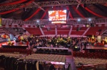 VARESE. FESTA DI NATALE 2022 OPENJOBMETIS PALLACANESTRO VARESE ALL’ENERXENIA ARENA NELLA FOTO PANORAMICA