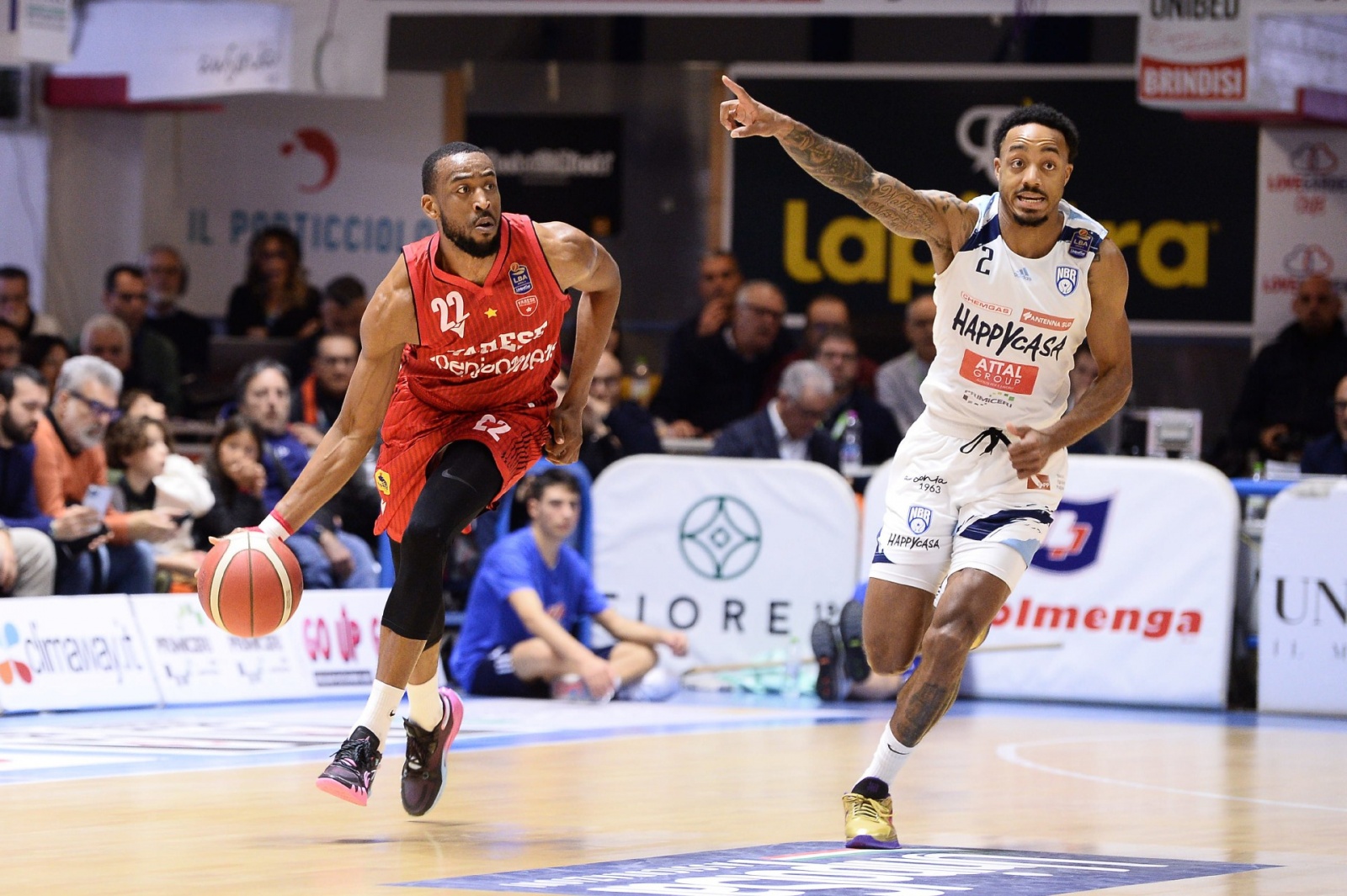 Markel Brown Happycasa Brindisi - openjobmetis Varese Legabasket SerieA UnipolSai 2022-2023 Brindisi 08/01/2023 Foto Michele Longo / Ciamillo-Castoria