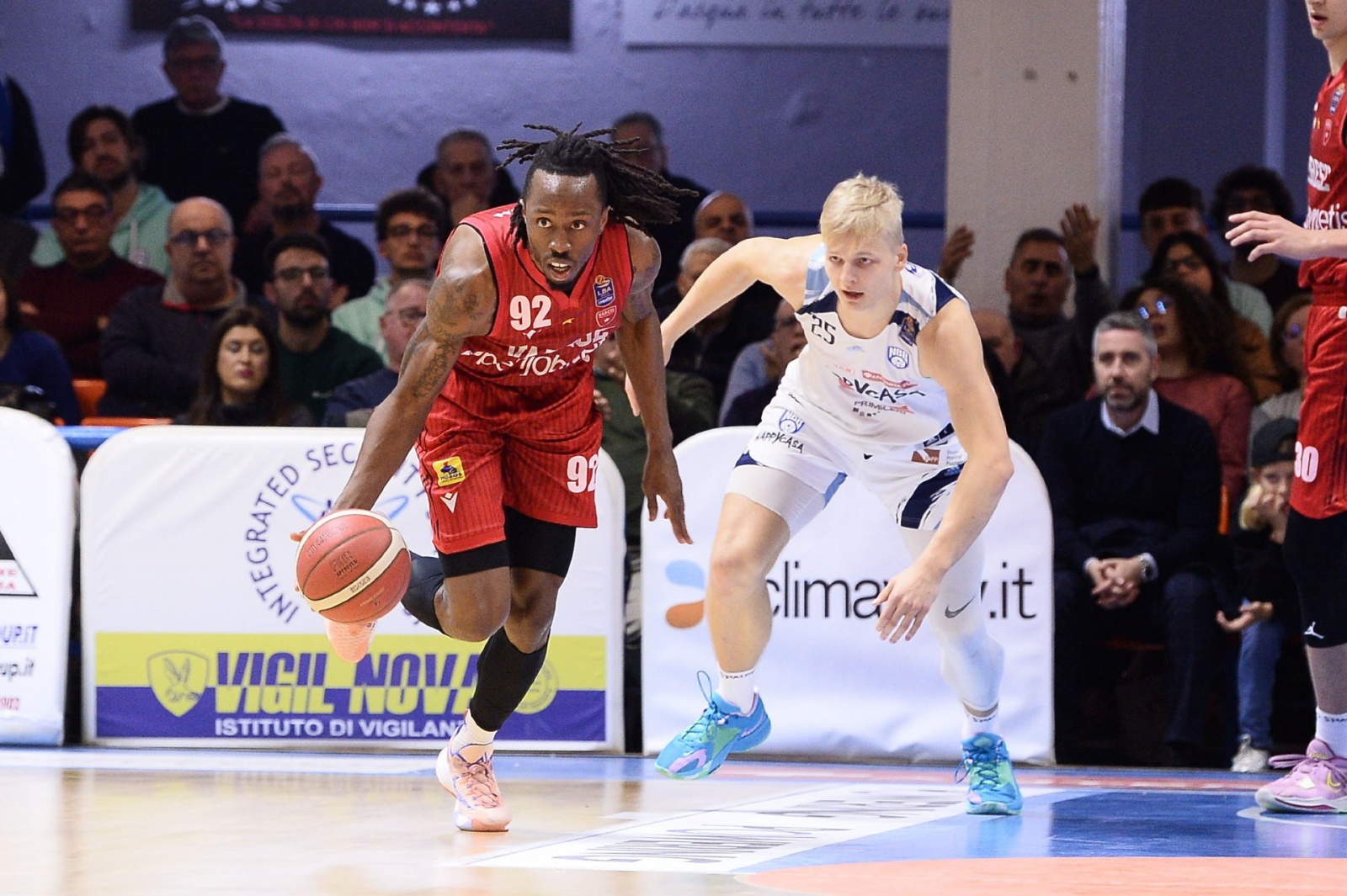 Jaron Johnson Happycasa Brindisi - openjobmetis Varese Legabasket SerieA UnipolSai 2022-2023 Brindisi 08/01/2023 Foto Michele Longo / Ciamillo-Castoria