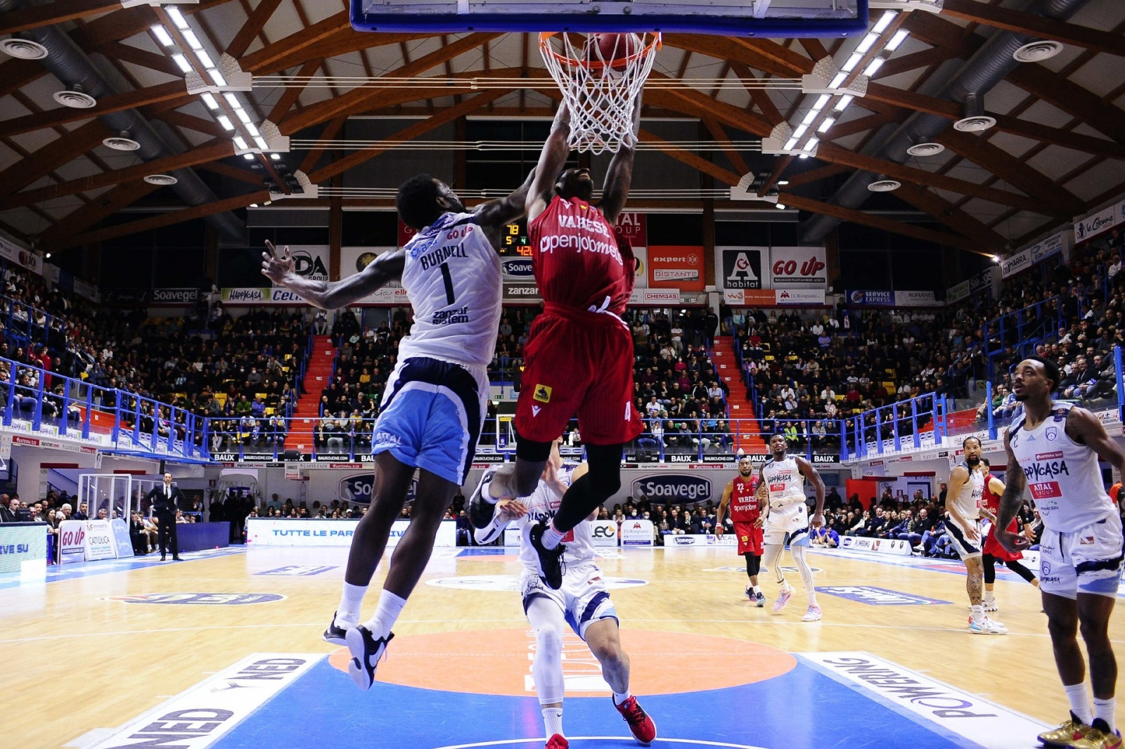 Tariq Owens Happycasa Brindisi - openjobmetis Varese Legabasket SerieA UnipolSai 2022-2023 Brindisi 08/01/2023 Foto Michele Longo / Ciamillo-Castoria