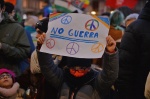 VARESE MANIFESTAZIONE NO ALLA GUERRA IN UCRAINA, PIAZZA MONTE GRAPPA