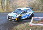 VARESE. PROVA SPECIALE SETTE TERMINI RALLY DEI LAGHI 2023 NELLA FOTO MARCO LEONI LORENZA PRIONI