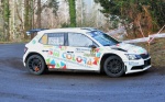 VARESE. PROVA SPECIALE SETTE TERMINI RALLY DEI LAGHI 2023 NELLA FOTO PARIDE BRUSA MANUEL DAL SANTO