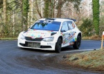 VARESE. PROVA SPECIALE SETTE TERMINI RALLY DEI LAGHI 2023 NELLA FOTO PARIDE BRUSA MANUEL DAL SANTO
