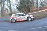 VARESE. PROVA SPECIALE SETTE TERMINI RALLY DEI LAGHI 2023 NELLA FOTO GIANLUCA LUCHI FEDERICA MAURI