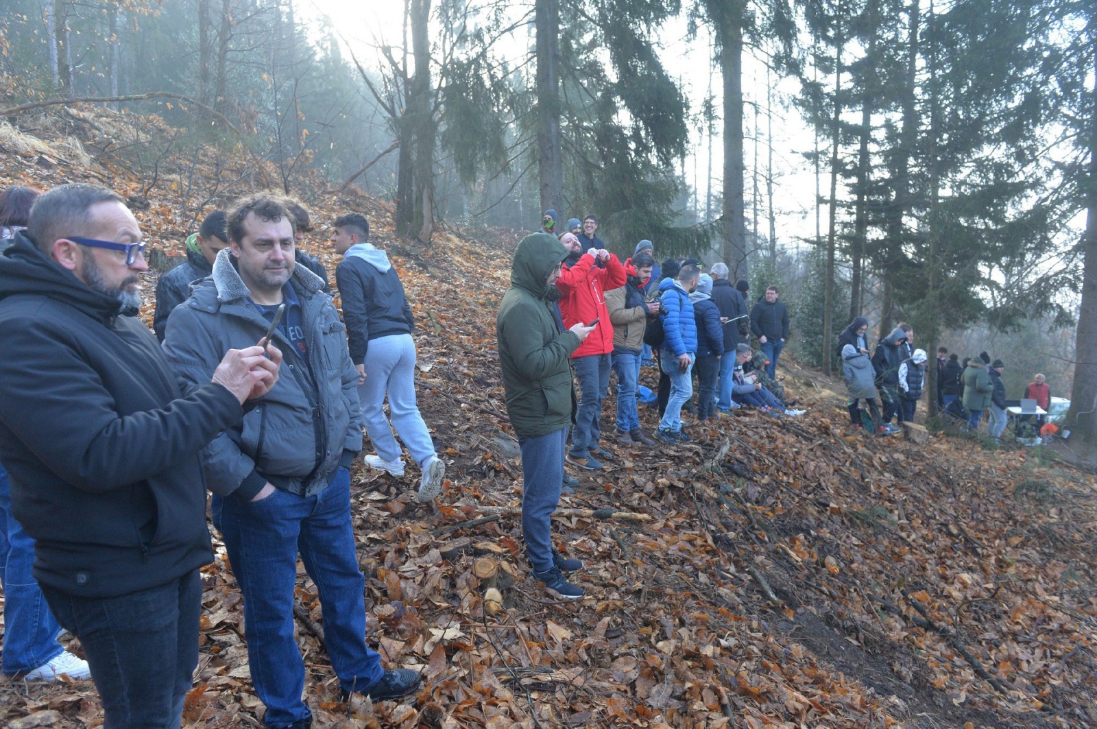 VARESE. PROVA SPECIALE SETTE TERMINI RALLY DEI LAGHI 2023 NELLA FOTO PUBBLICO