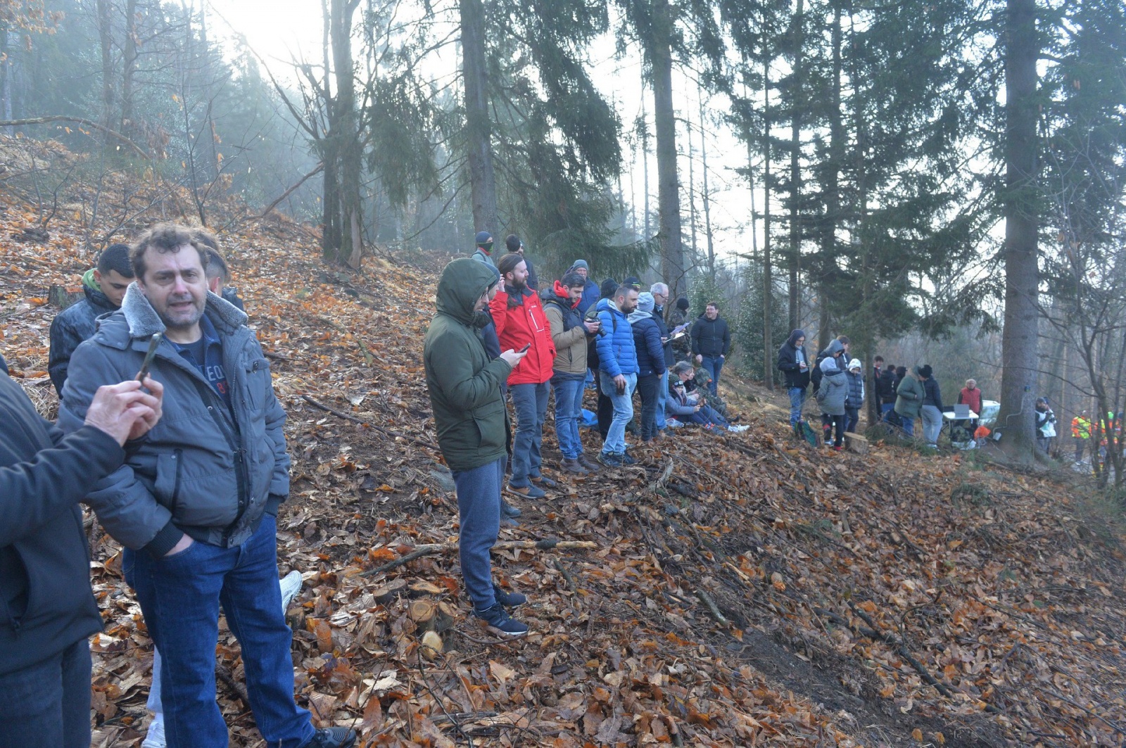 VARESE. PROVA SPECIALE SETTE TERMINI RALLY DEI LAGHI 2023 NELLA FOTO PUBBLICO