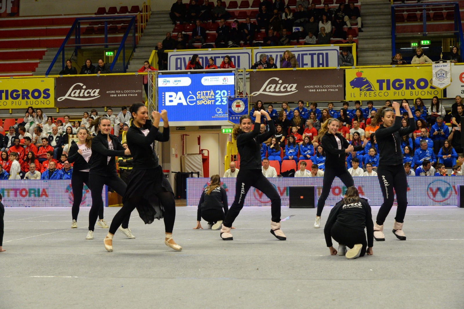 BUSTO ARSIZIO CERIMONIA DI APERTURA BUSTO CITTAÕ EUROPEA DELLO SPORT