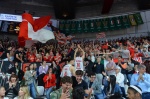 VARESE. BASKET LBA. OPENJOBMETIS VARESE-GIVOVA SCAFATI NELLA FOTO ROSS E DE NICOLAO IN CURVA