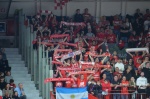VARESE. BASKET LBA. OPENJOBMETIS VARESE-GIVOVA SCAFATI NELLA FOTO TIFOSI CURVA