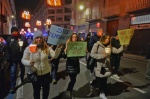 BUSTO ARSIZIO. CORTEO FIACCOLATA DA VIALE PIEMONTE PER LE VIE DEL CENTRO CONTRO VIOLENZA DONNE CON SINDACO ANTONELLI, SINDACO BELLARIA, ISABELLA TOVAGLIERI
