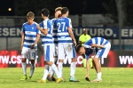 BUSTO ARSIZIO CALCIO SERIE C COPPA ITALIA AURORA PRO PATRIA VS. PRO VERCELLI NELLA FOTO DELUSIONE PRO PATRIA