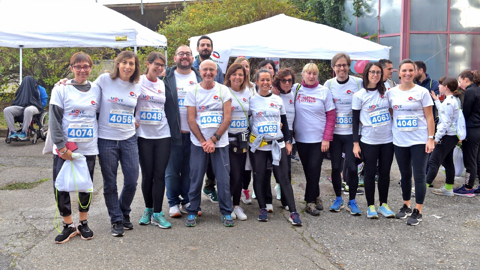 VARESE. VARESE CITY RUN 2024 NELLA FOTO GRUPPO MOVE AGAINST THROMBOSIS