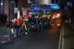 VARESE. CORTEO ESTREMA DESTRA COMMEMORAZIONE FOIBE DALLA STAZIONE FS A PIAZZA MONTE GRAPPA NELLA FOTO