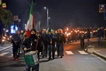 VARESE. CORTEO ESTREMA DESTRA COMMEMORAZIONE FOIBE DALLA STAZIONE FS A PIAZZA MONTE GRAPPA NELLA FOTO