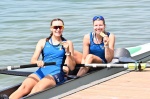 VARESE. CANOTTAGGIO. COPPA DEL MONDO 2025. WORLD ROWING CUP. 3¡ GIORNATA. FINALI E PREMIAZIONI NELLA FOTO ALICE CODATO, MEDAGLIA DÕORO, DOPO PREMIAZIONE