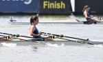 VARESE. CANOTTAGGIO. COPPA DEL MONDO 2025. WORLD ROWING CUP. 3� GIORNATA. FINALI E PREMIAZIONI NELLA FOTO QUATTRO DI COPPIA FEMMINILE AURORA SPIRITO