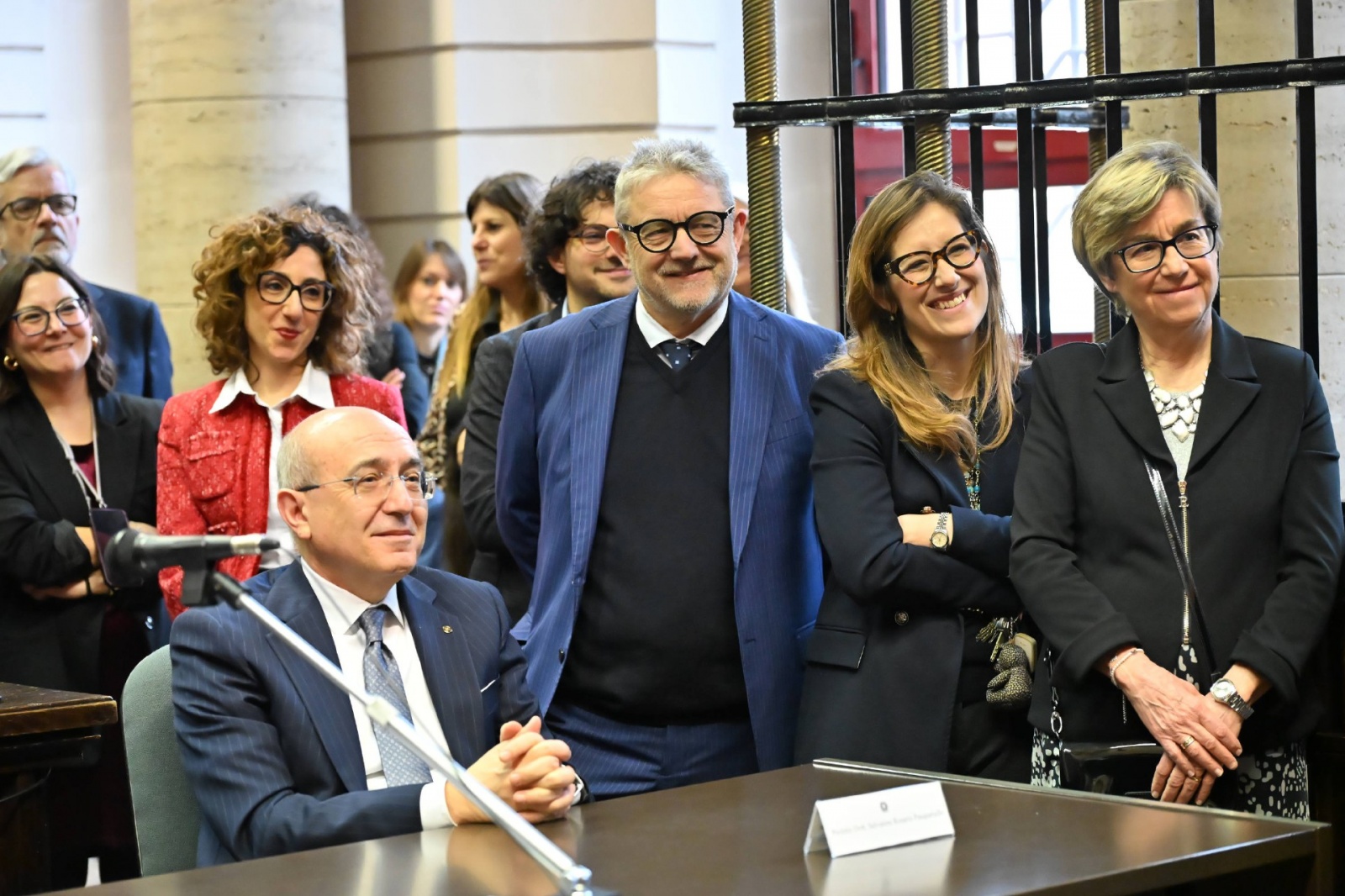 VARESE. GIURAMENTO NUOVA PRESIDENTE TRIBUNALE, MARIOLINA PANASITI NELLA FOTO PREFETTO PASQUARIELLO E PRESIDENTE MAGRINI
