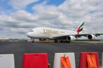 MALPENSA VISITA CANTIERE RIFACIMENTO PISTA 35L NELLA FOTO A380 ATTRAVERSA LA PISTA