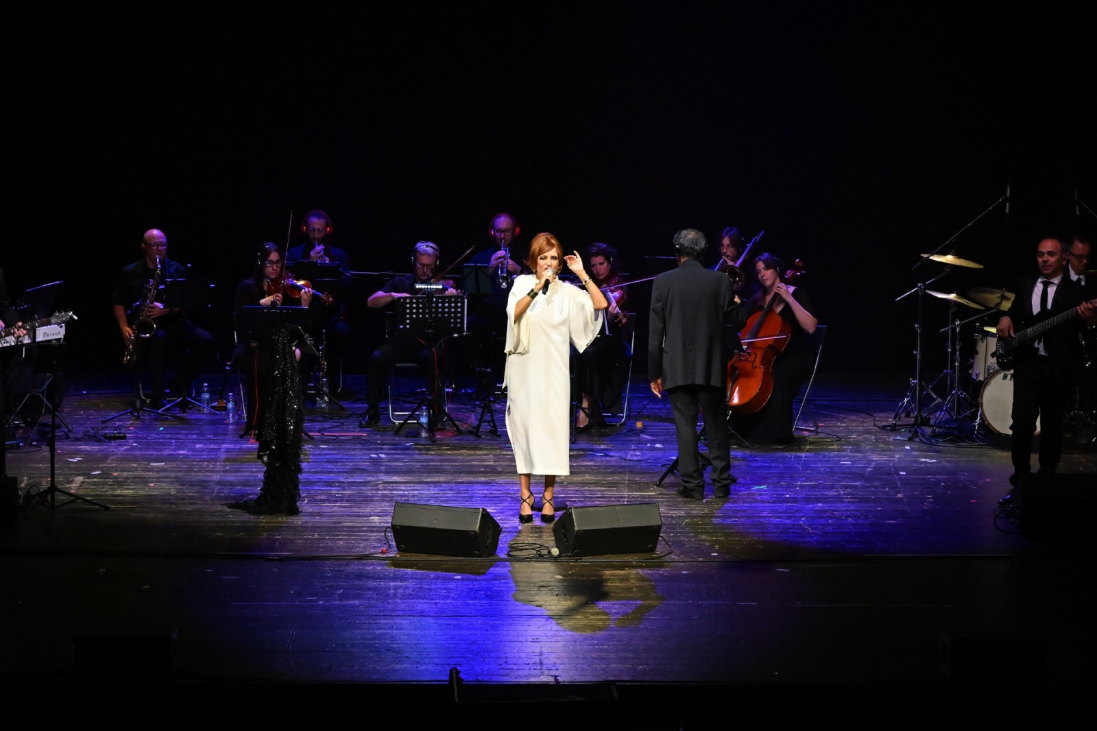 VARESE. MICHELA BORGIA E BIG BAND ORCHESTRA CANTA MINA TEATRO INTRED
