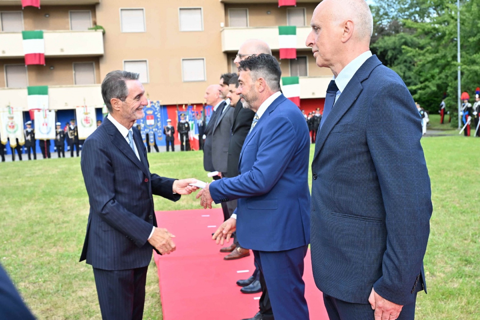 VARESE. FESTA ARMA DEI CARABINIERI 2026 PRESSO IL COMANDO PROVINCIALE DI VIA SAFFI ALLA PRESENZA DEL COLONNELLO MARCO GAGLIARDO, PREFETTO SALVATORE PASQUARIELLO, GOVERNATORE ATTILIO FONTANA