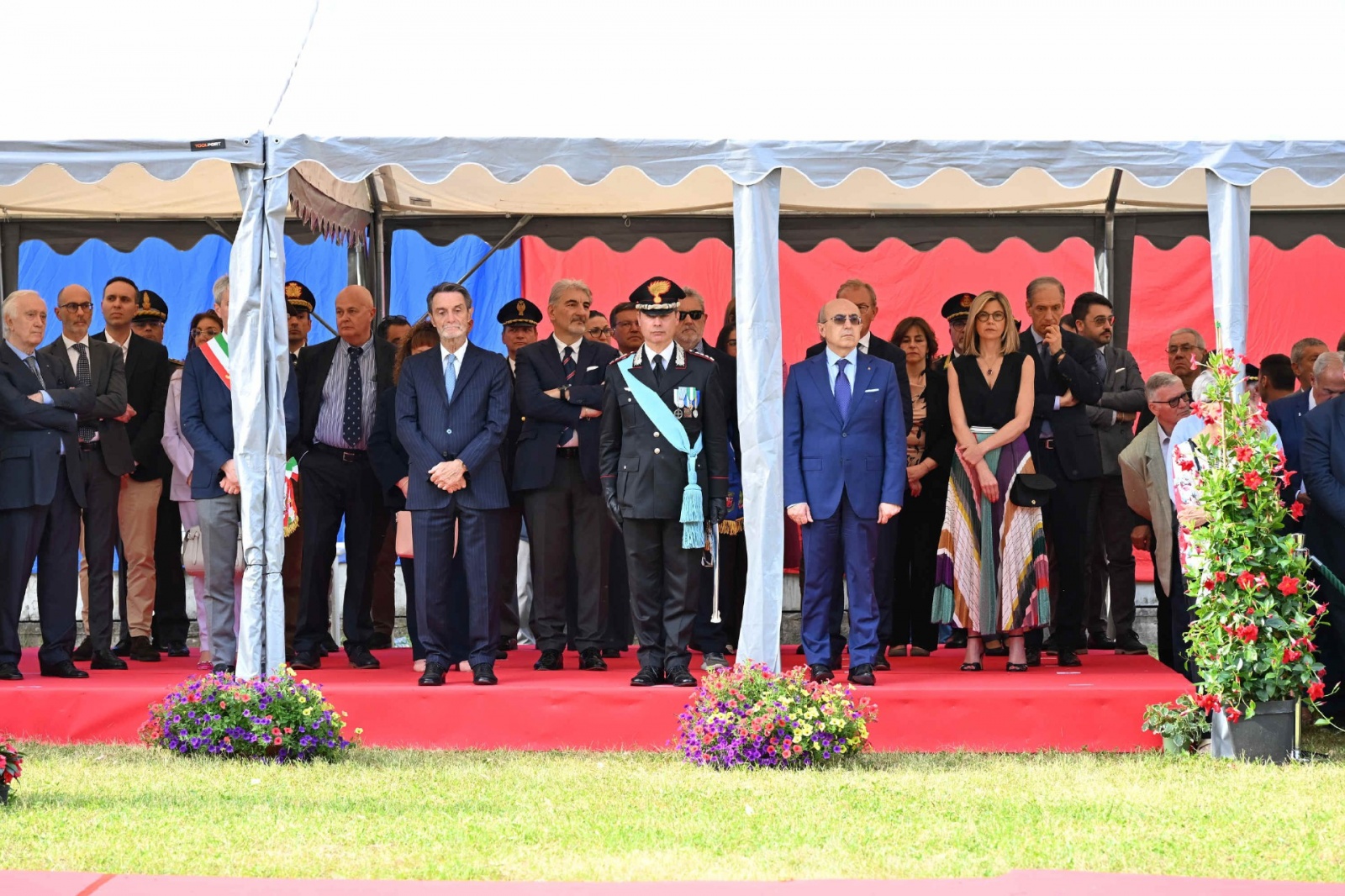 VARESE. FESTA ARMA DEI CARABINIERI 2026 PRESSO IL COMANDO PROVINCIALE DI VIA SAFFI ALLA PRESENZA DEL COLONNELLO MARCO GAGLIARDO, PREFETTO SALVATORE PASQUARIELLO, GOVERNATORE ATTILIO FONTANA