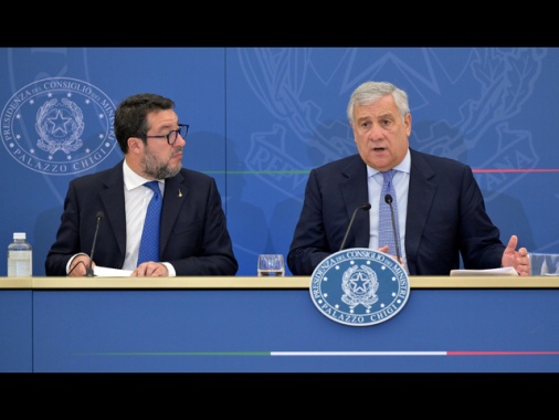 Tajani, maggioranza coesa e sulla Russia il governo è chiaro