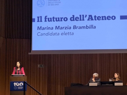 Marina Brambilla prima rettrice della Statale di Milano